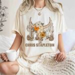 Chris Stapleton All American Road Show 2024 Tour front 1 T Shirt
