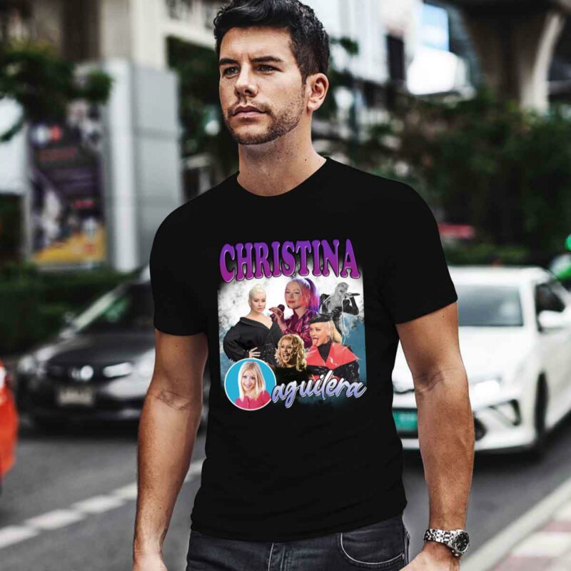 Christina Aguilera Singer 0 T Shirt