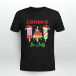 Christmas In July Ice Cream Christmas Tree Summer 2 T Shirt