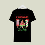 Christmas In July Ice Cream Christmas Tree Summer 3256 T Shirt