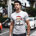Christmas Music Santa 3 T Shirt