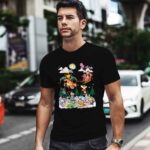 Christmas Santa Charizard and Pikachu Sleigh Pokemon 3268 T Shirt