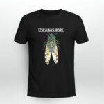 Cicada Insect Adults 2021 Watercolor 3 T Shirt