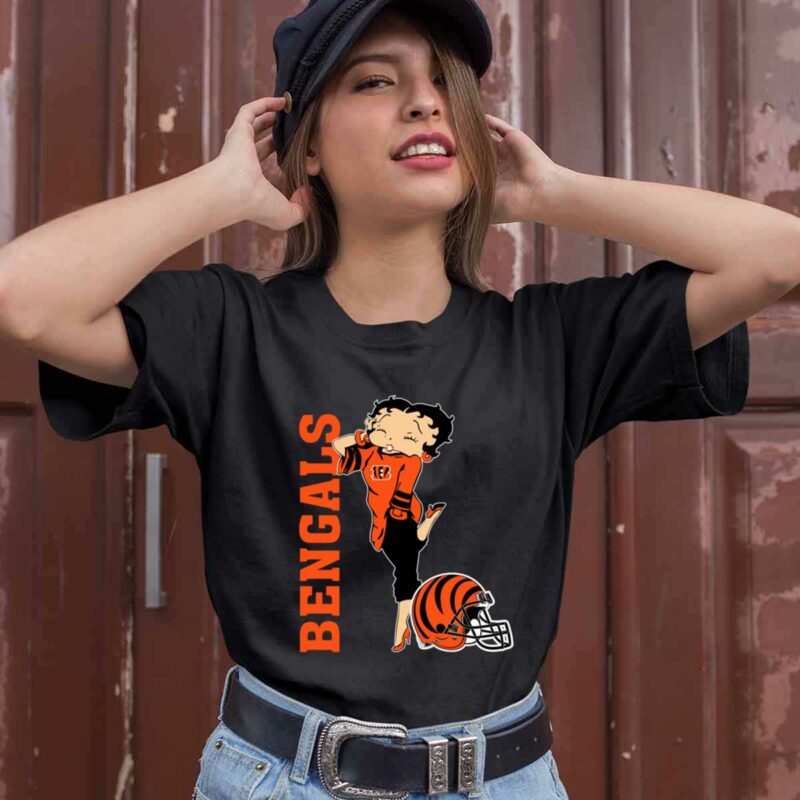 Cincinnati Bengals Betty Boops 0 T Shirt