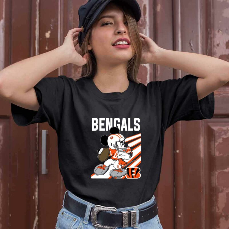 Cincinnati Bengals Mickey Mouse Disney 0 T Shirt