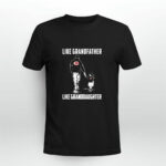 Cincinnati Reds GrandFather Like GrandDaughter 3 T Shirt