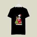 Cincinnati Reds Snoopy Woodstock Christmas 4 T Shirt