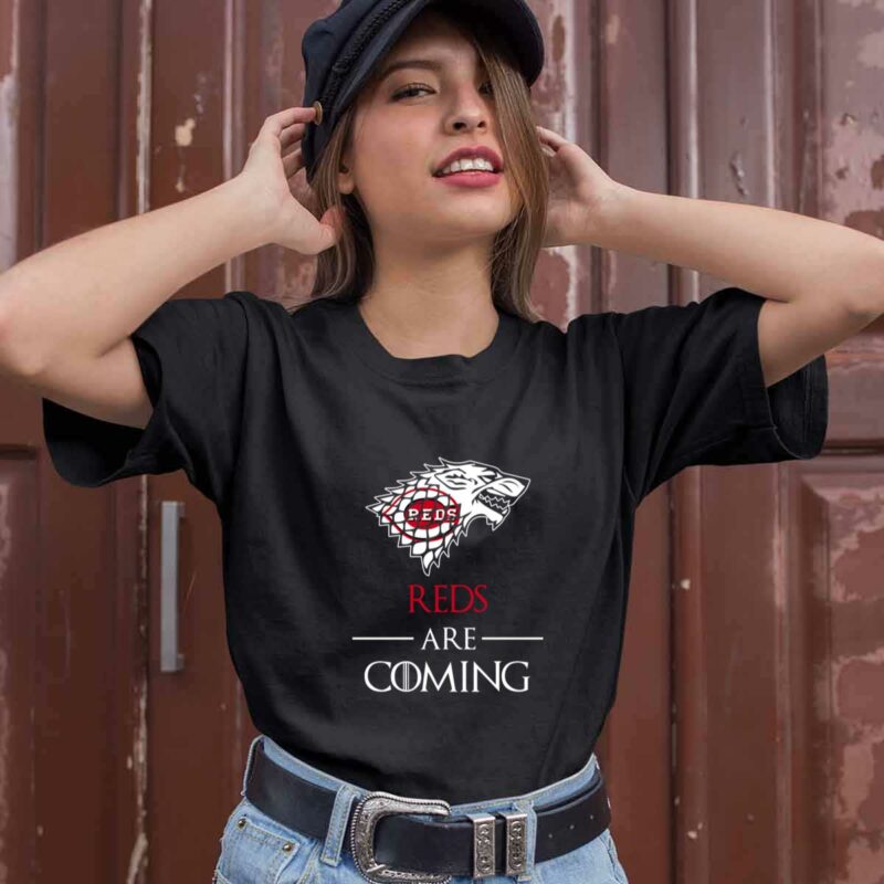Cincinnati Reds Stark House Are Coming Funny Game Of Thrones 0 T Shirt