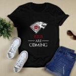 Cincinnati Reds stark house are coming funny Game of Thrones 2 T Shirt