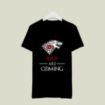 Cincinnati Reds stark house are coming funny Game of Thrones 3 T Shirt
