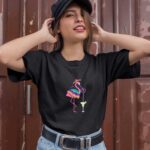 Cinco De Mayo Margarita Flamingo Drinking 1 T Shirt