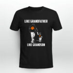 Clemson Tigers Tide Like GrandFather Like GrandSon 0 T Shirt
