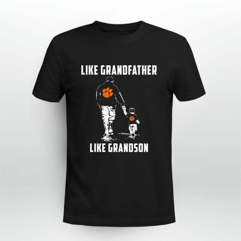 Clemson Tigers Tide Like Grandfather Like Grandson 0 T Shirt