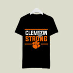 Clemson University Tiger Paw Strong Football 1 T Shirt