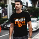 Clemson University Tiger Paw Strong Football 2 T Shirt