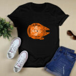 Clemson University Tiger Paw The Millennium Falcon Star Wars 4 T Shirt