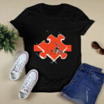 Cleveland Browns Autism 2 T Shirt