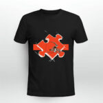 Cleveland Browns Autism 4 T Shirt