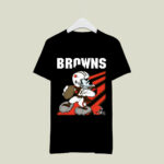 Cleveland Browns Mickey Mouse Disney 4 T Shirt