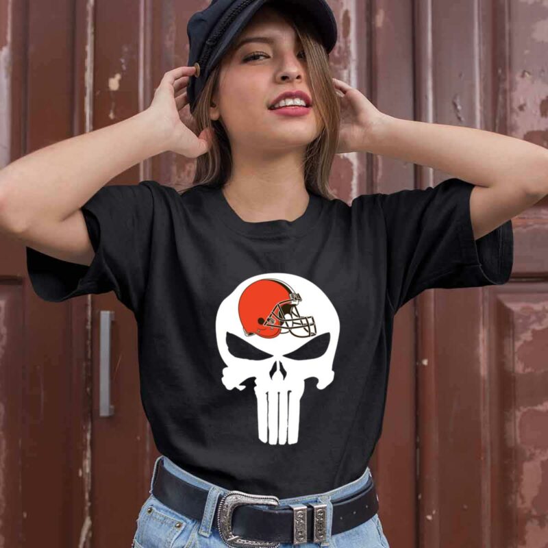 Cleveland Browns Punisher 0 T Shirt