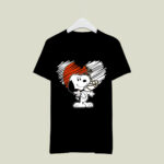 Cleveland Browns Snoopy In My Heart Football 4 T Shirt
