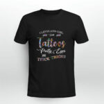 Cleveland Cavaliers girl with Tattoos Pretty Eyes 4 T Shirt