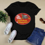 Clyde Torkel Chicken Pit Fastest Chicken In The South front 4 T Shirt