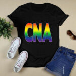 Cna Nurses Lgbtq Rainbow 4 T Shirt