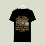 Coast Guard Making Sure The Navy Doesnt Get Lost Vintage 2 T Shirt
