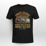 Coast Guard Making Sure The Navy Doesnt Get Lost Vintage 3 T Shirt
