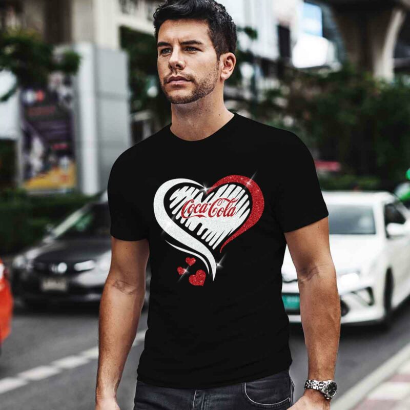 Coca Cola Twinkle Heart 0 T Shirt