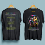 Coldplay Music Of The Spheres American Tour Dates front 5 T Shirt