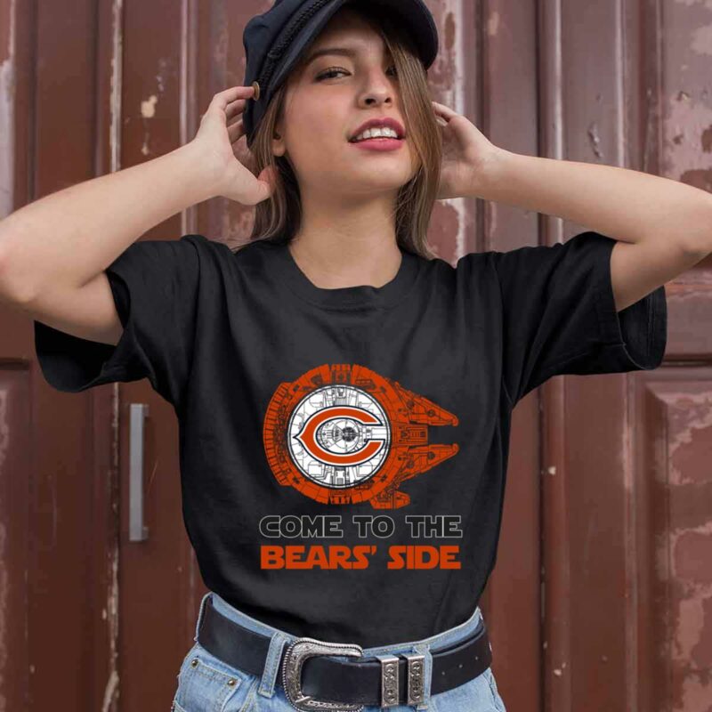 Come To The Bears Side Star Wars Chicago Bears 0 T Shirt