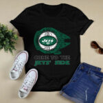 Come To The Jets Side Star Wars New York Jets 4 T Shirt