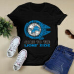 Come To The Lions Side Star Wars X Detroit Lions 3 T Shirt