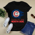 Come To The North Side Star Wars Millennium Falcon Chicago Cubs 3 T Shirt