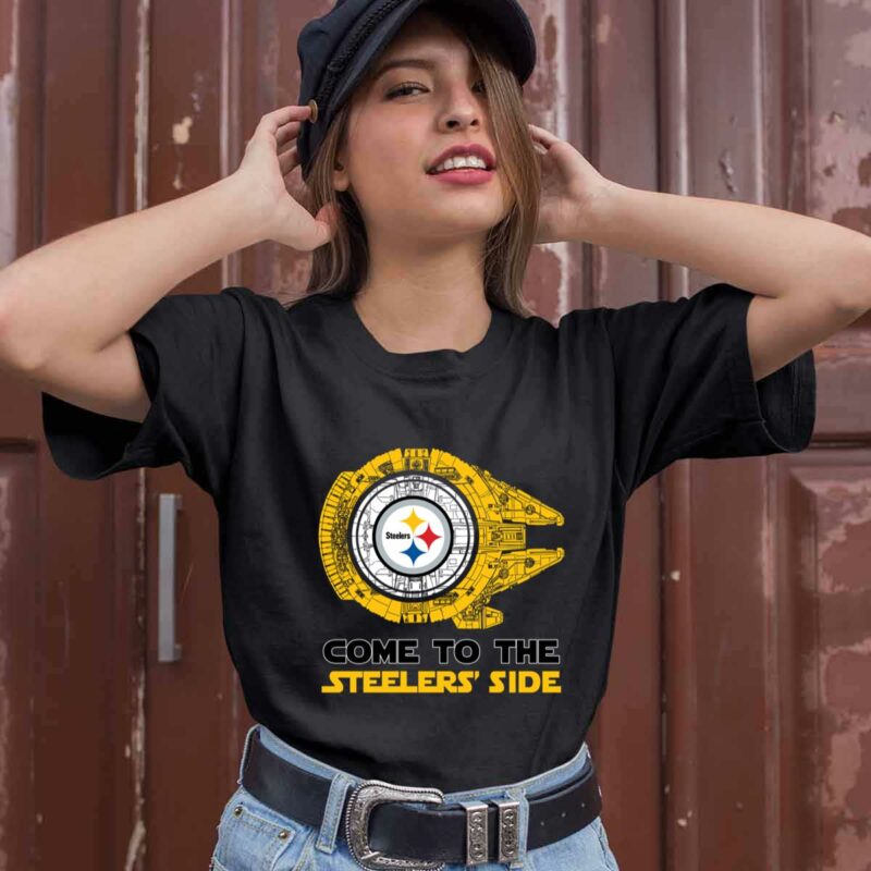 Come To The Steelers Side Star Wars X Pittsburgh Steelers 0 T Shirt
