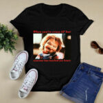 Crazy Chucky Childs Play by Spirit Halloween 4 T Shirt