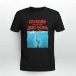 Creature From the Lagoon Jaws Parody 3 T Shirt