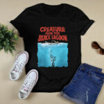 Creature From the Lagoon Jaws Parody 4 T Shirt