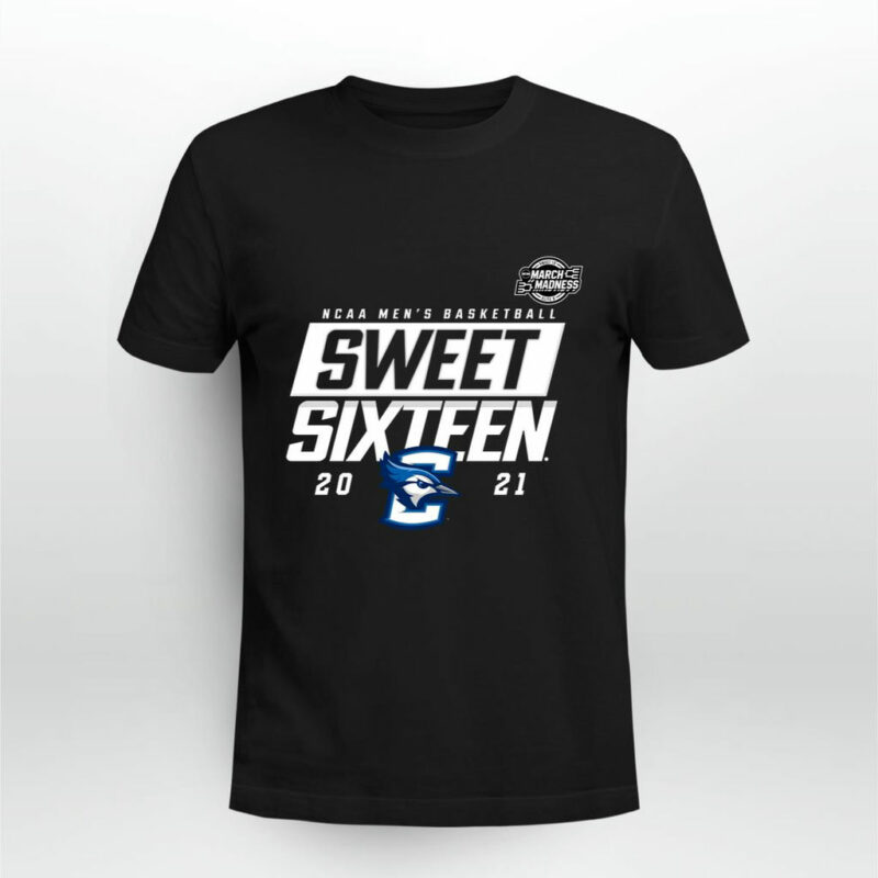 Creighton Bluejays 2021 Men Is Basketball Tournament March Madness Sweet 16 0 T Shirt
