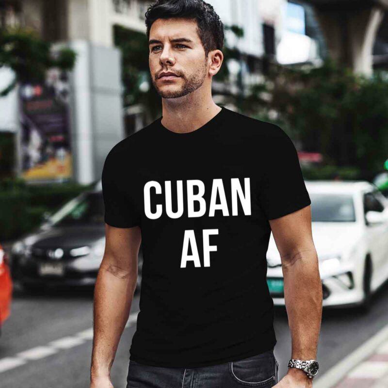 Cuban Af 0 T Shirt