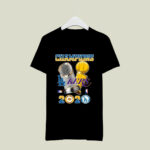 Cups Champions Los Angeles Dodgers Los Angeles Lakers 2020 3 T Shirt