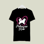 Cute Pekingese Mom For Mothers Day 4 T Shirt