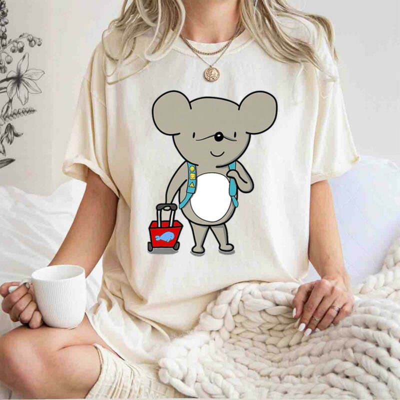 Cute Traveling Mouse 0 T Shirt