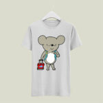 Cute Traveling Mouse 5 T Shirt