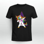 Dabbing Hip Hop Unicorn Dab Alcorn State Braves 3 T Shirt