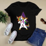 Dabbing Hip Hop Unicorn Dab Alcorn State Braves 4 T Shirt