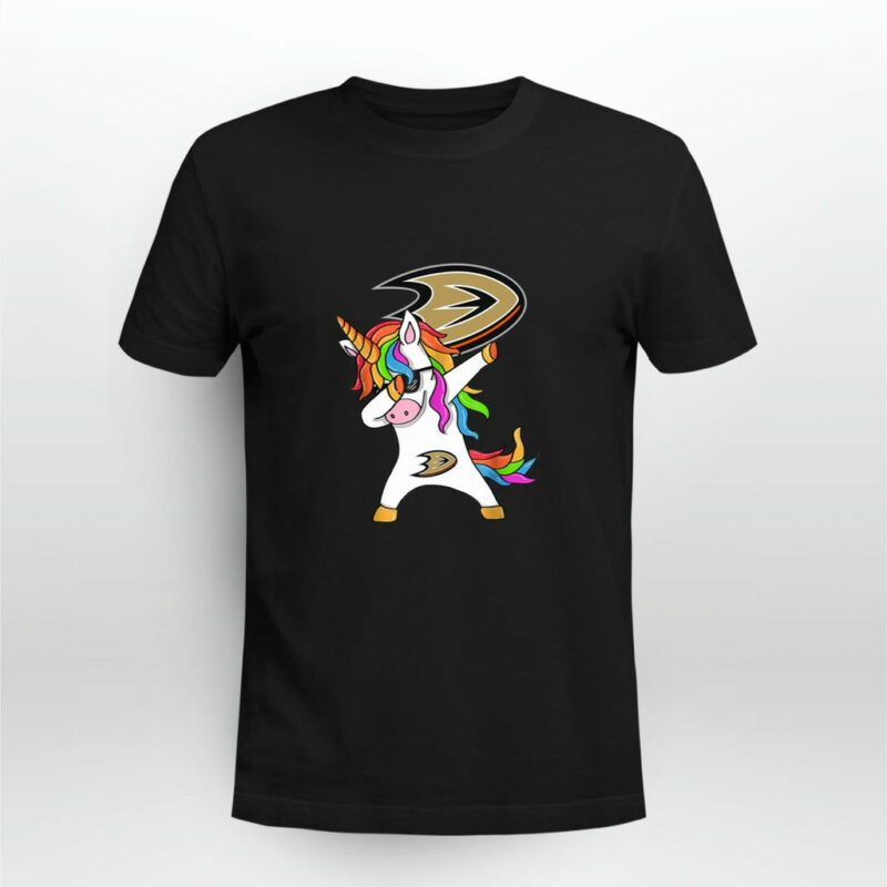 Dabbing Hip Hop Unicorn Dab Anaheim Ducks 0 T Shirt