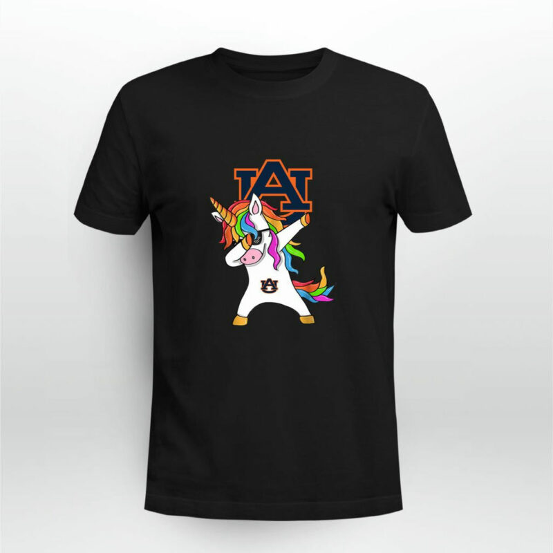 Dabbing Hip Hop Unicorn Dab Auburn Tigers 0 T Shirt